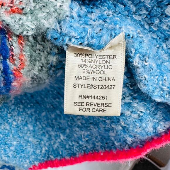 NWOT SIncerely Jules Multicolor Cardigan Size S - Picture 4 of 8